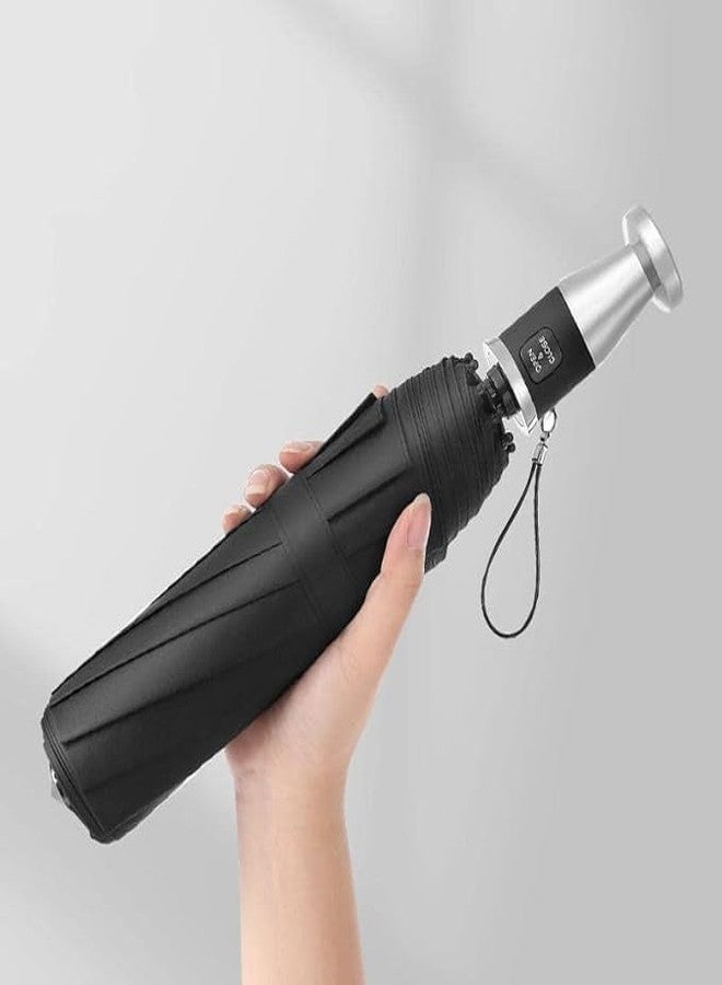 Emcrovi Heavy Duty Stormproof Rain Umbrella - Windproof, Waterproof, Automatic Open Close Umbrella - Compact and Lightweight Design, Extra Large Coverage - Premium Choice for Solid Chhataa (Design_2) - Image 2